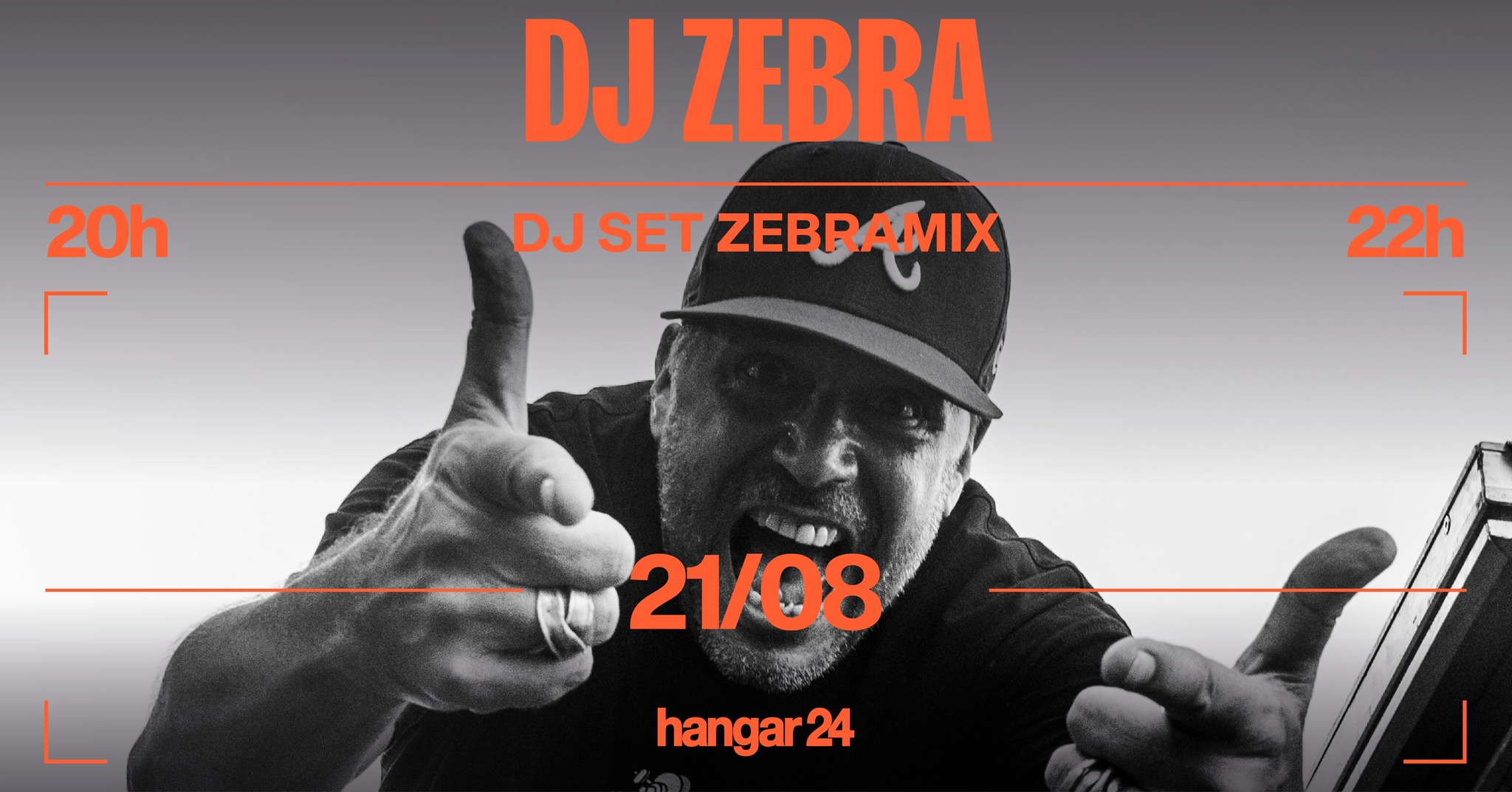DJ ZEBRA AU HANGAR 24 !